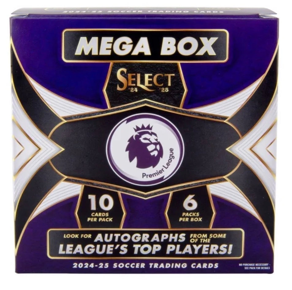 2024-25 Panini Select Premier League Soccer Cards Mega Box