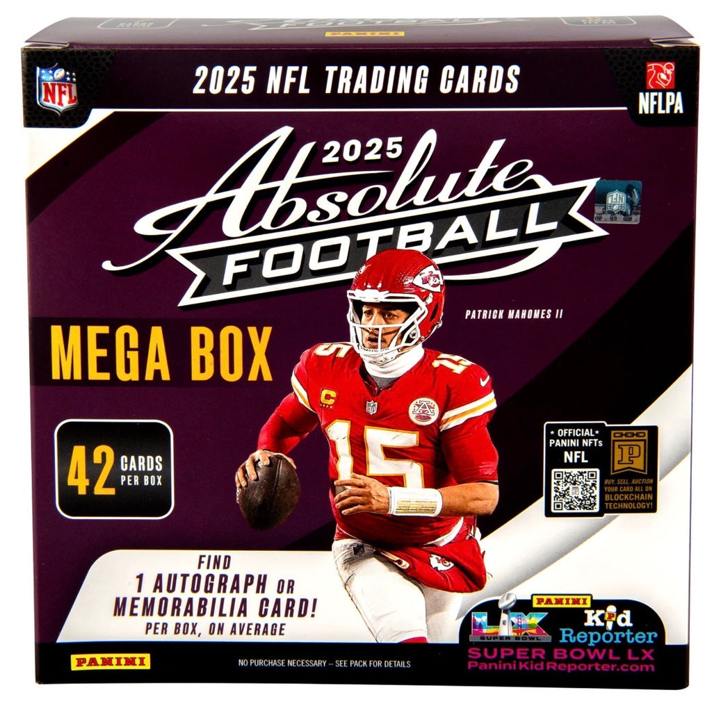 2025 Panini Absolute NFL Cards Mega Box